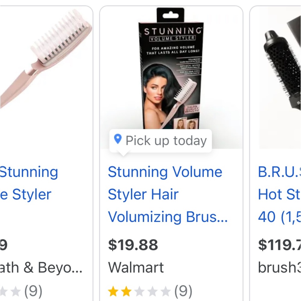 Styling comb/brush